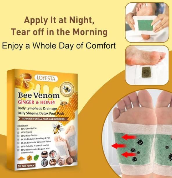 Bee Venom Ginger & Honey Pad (Pack of 20 Patches)